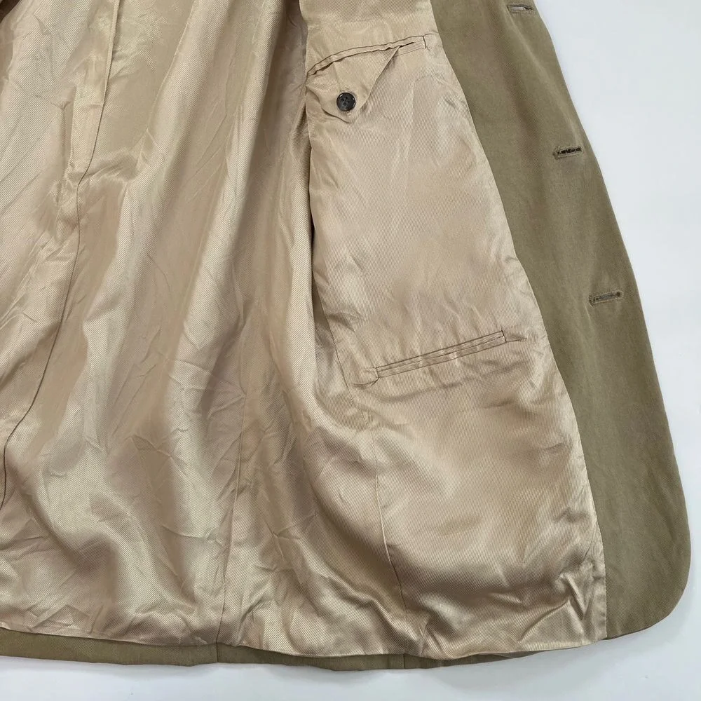 Geoffrey Beene Vintage Mens Tan Blazer Sports Jacket Geoffrey Beene Mens Tan 397